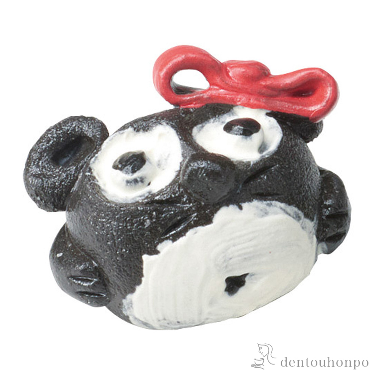 置物 ぷくぷく黒 メス 小≪在庫確認後、21営業日程で出荷≫ ( へちもん 木札名入れ有料 母の日 プレゼント 初任給 置物 幸運 風水 縁起物 人気 信楽焼 )