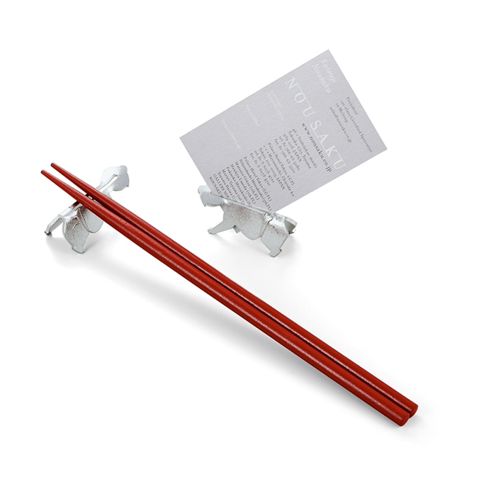 【送料無料】箸置 スモウレスラー 2個入り 桐箱入り≪在庫確認後、21営業日程で出荷≫ ( 能作 木箱名入れ有料 母の日 プレゼント 初任給 ギフトセット 結婚祝い 箸休め はしおき おしゃれ 高岡銅器 )