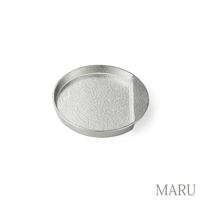 【送料無料】つまみ皿 MARU S≪在庫確認後、21営業日程で出荷≫ ( 能作 母の日 プレゼント 初任給 プレート 醤油皿 豆皿 和食 洋食 高岡銅器 )