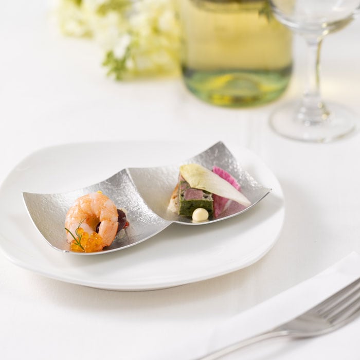 仕切り皿 パレットプレート S≪在庫確認後、21営業日程で出荷≫ ( 能作 母の日 プレゼント 初任給 プレート 醤油皿 豆皿 和食 洋食 高岡銅器 )