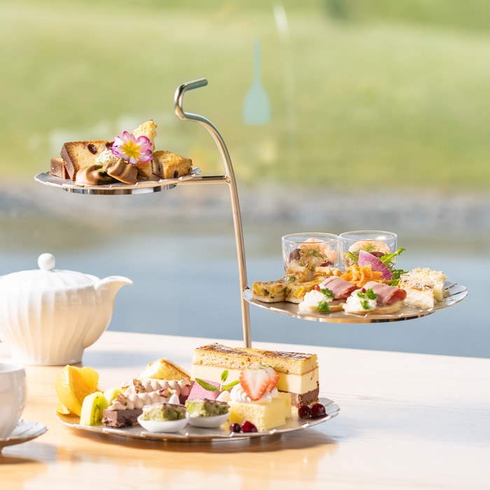 【送料無料】アフタヌーンティーセット≪在庫確認後、10~14営業日程で出荷予定≫ ( 能作 セット ソーサー ティーカップ 美味しい おすすめ 高岡銅器 )