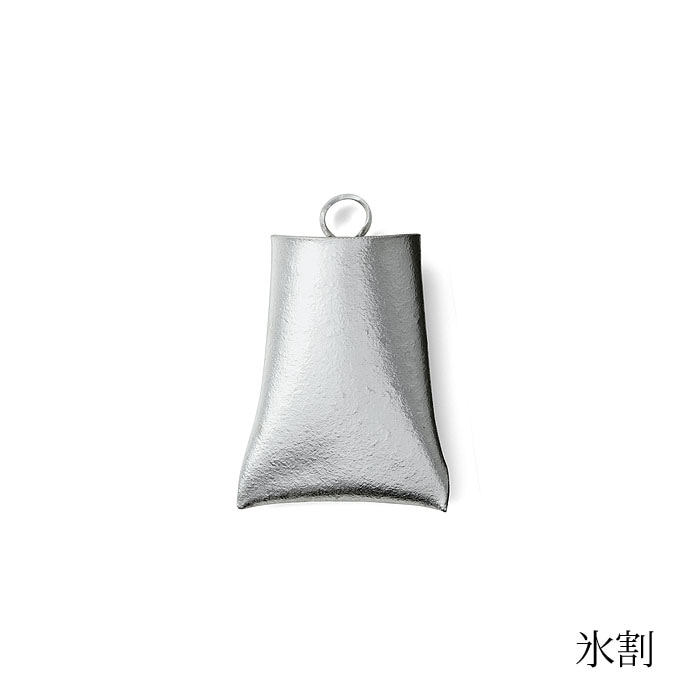 【送料無料】壁掛け花瓶 すずはな 氷割≪在庫確認後、21営業日程で出荷≫ ( 能作 母の日 プレゼント 初任給 ガラス フラワーベース 花器 一輪挿し おすすめ 高岡銅器 )