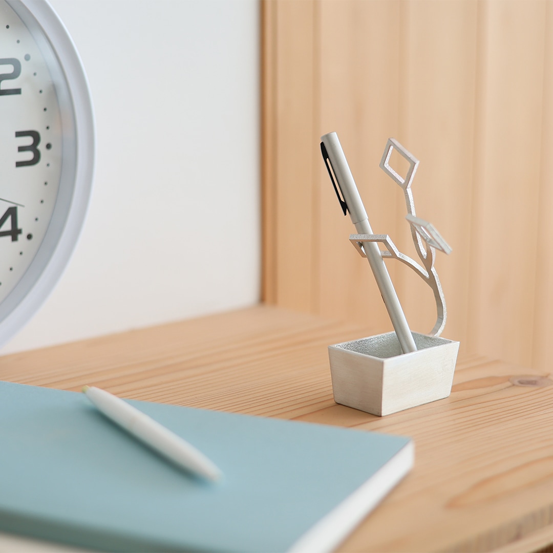 一輪差し LASSO KAKU≪在庫確認後、21営業日程で出荷≫ ( 能作 母の日 プレゼント 初任給 ガラス フラワーベース 花器 一輪挿し おすすめ 高岡銅器 )