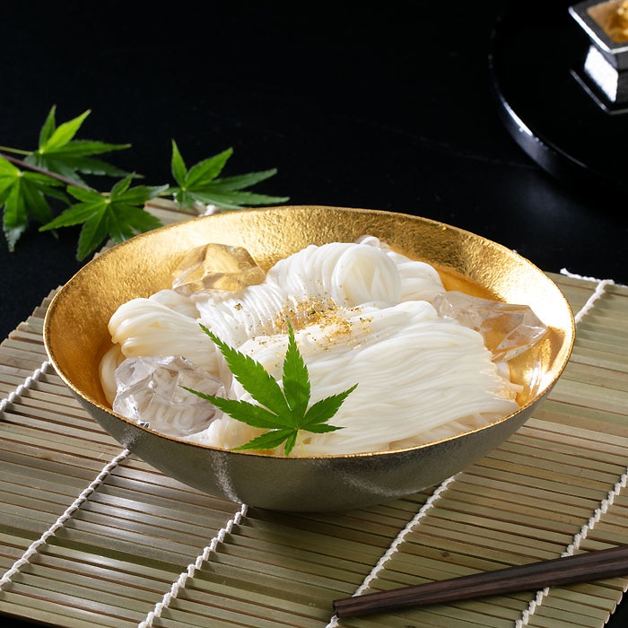 【送料無料】大鉢 Kuzushi Tare 金箔 特大≪在庫確認後、21営業日程で出荷≫ ( 能作 母の日 プレゼント 初任給 和食 食器 料理 食器 パーティー 高岡銅器 )