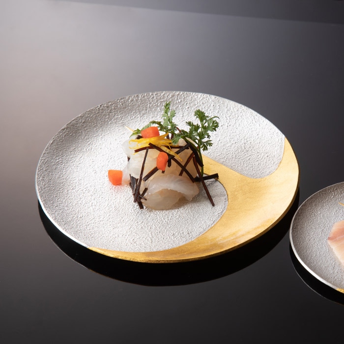 【送料無料】小皿 TSURU≪在庫確認後、21営業日程で出荷≫ ( 能作 母の日 プレゼント 初任給 プレート 醤油皿 豆皿 和食 洋食 高岡銅器 )