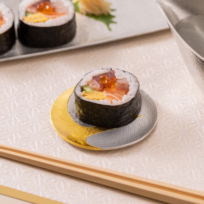 豆皿 TSURU≪在庫確認後、21営業日程で出荷≫ ( 能作 母の日 プレゼント 初任給 プレート 醤油皿 豆皿 和食 洋食 高岡銅器 )