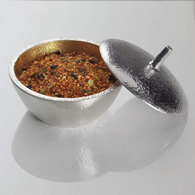 スパイスポット 金箔≪在庫確認後、21営業日程で出荷≫ ( 能作 母の日 プレゼント 初任給 薬味入れ 卓上 調味料ケース キッチン 店舗用 高岡銅器 )