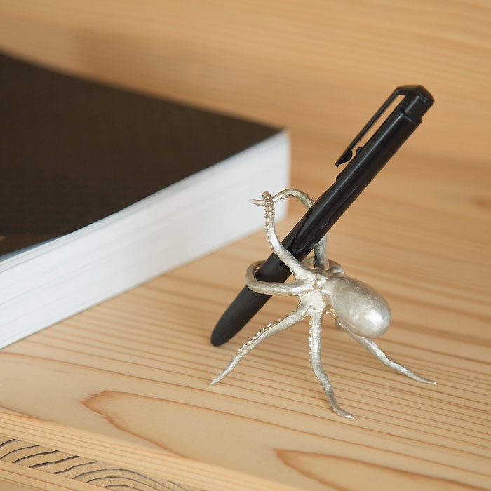 【送料無料】置物 オクトパス≪在庫確認後、21営業日程で出荷≫ ( 能作 母の日 プレゼント 初任給 高岡銅器 )