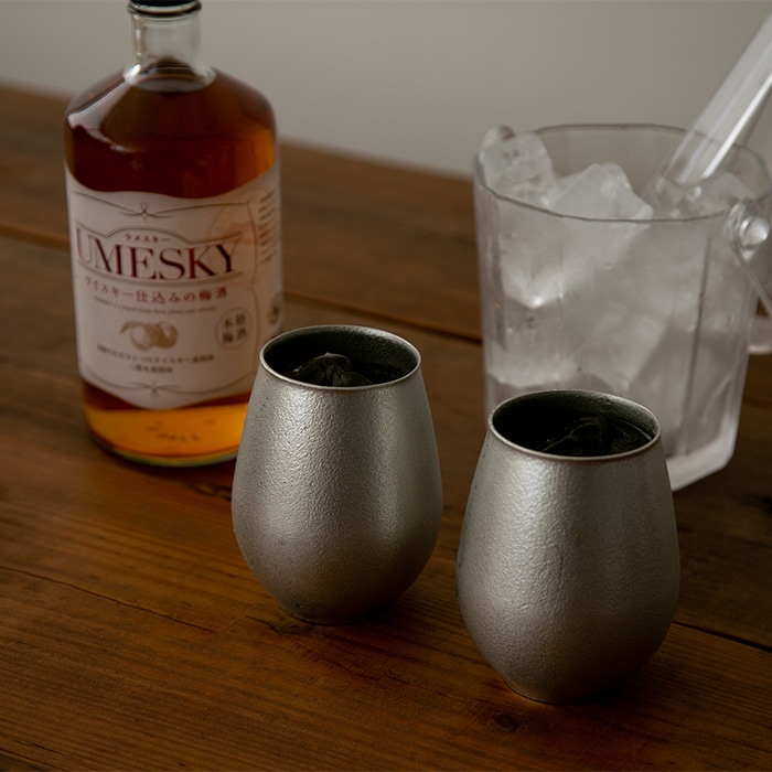 【送料無料】タンブラーペアセット オールド 2個入り≪在庫確認後、21営業日程で出荷≫ ( 能作 名入れ有料 母の日 プレゼント 初任給 ビールグラス ビアグラス 保温 保冷 人気 高岡銅器 )