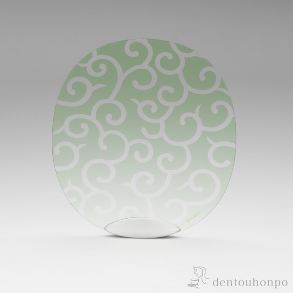 solano うちわ 唐草≪在庫確認後、10~14営業日程で出荷≫ ( 母の日 プレゼント 初任給 団扇 夏 納涼 おしゃれ 和装 高岡銅器 )