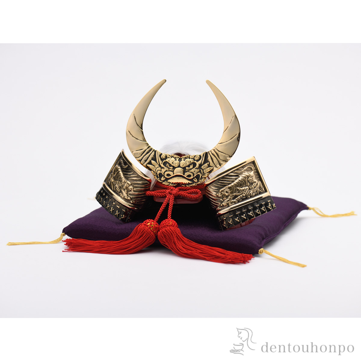 【送料無料】戦国武将 兜 武田信玄公≪在庫確認後、4~7営業日程で出荷≫ ( 兜 武者人形 コンパクト こいのぼり 人気 高岡銅器 )