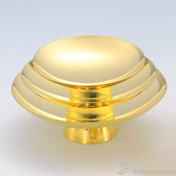 【送料無料】純金 盃 三ッ重 E 3号≪1ヶ月程で出荷予定≫ ( 光則（金工芸） 東京銀器（金工芸） )