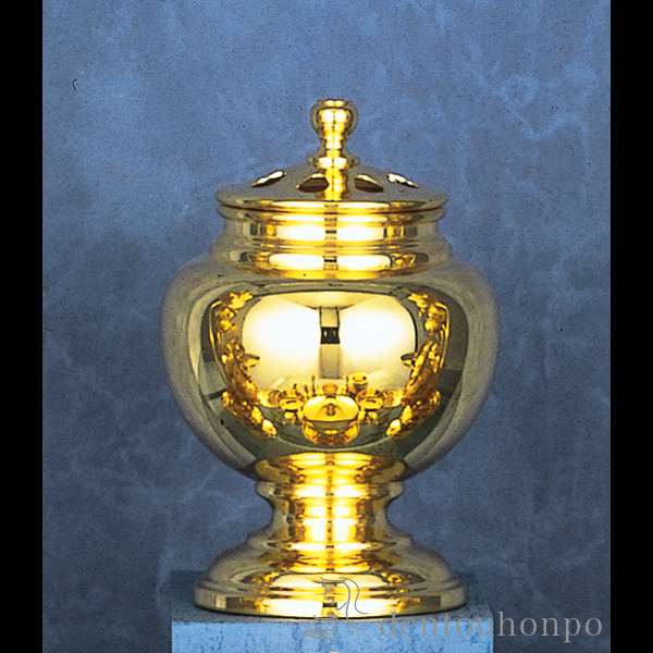 【送料無料】純金 香炉 400g≪1ヶ月程で出荷予定≫ ( 光則（金工芸） 木札名入れ有料 お寺 仏壇 ブランド おすすめ 人気 東京銀器（金工芸） )