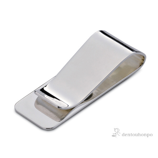 【送料無料】銀製 マネークリップ≪在庫確認後、10~14営業日程で出荷≫ ( 退職祝い 定年 シューホーン くつべら 靴ベラ おしゃれ ブランド 東京銀器（銀工芸） )