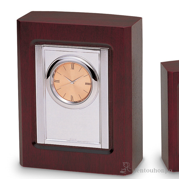 【送料無料】銀製 置時計 OP-1 L≪在庫確認後、10~14営業日程で出荷≫ ( 名入れ有料 置時計 置き時計 アクセサリー パソコンデスク 人気 東京銀器（銀工芸） )