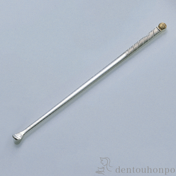 銀製 ゴルフ耳かき≪在庫確認後、10~14営業日程で出荷≫ ( 退職祝い 定年 匠 高級 耳掻き お土産 ブランド 東京銀器（銀工芸） )