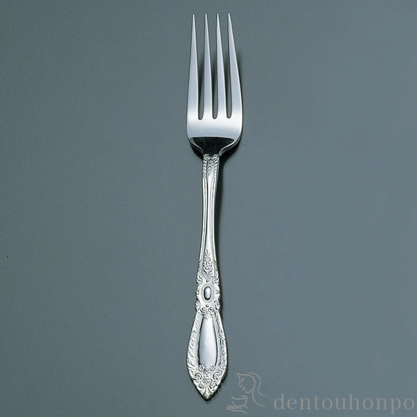 【送料無料】銀製 キングリチャード テーブルフォーク≪在庫確認後、10~14営業日程で出荷≫ ( セット ティー コーヒー デザート 出産祝い 東京銀器（銀工芸） )