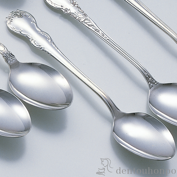 【送料無料】銀製 コーヒースプーン フレンチ≪在庫確認後、10~14営業日程で出荷≫ ( 名入れ有料 退職祝い 定年 セット ティー コーヒー スープ 出産祝い 東京銀器（銀工芸） )