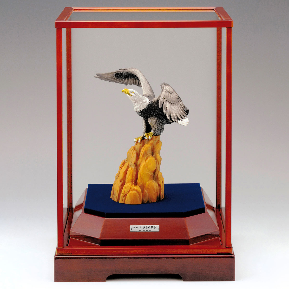 【送料無料】銀製 ハクトウワシ LPC 125g≪在庫確認後、10~14営業日程で出荷≫ ( 高級 コレクション 美術品 工芸品 伝統 東京銀器（銀工芸） )