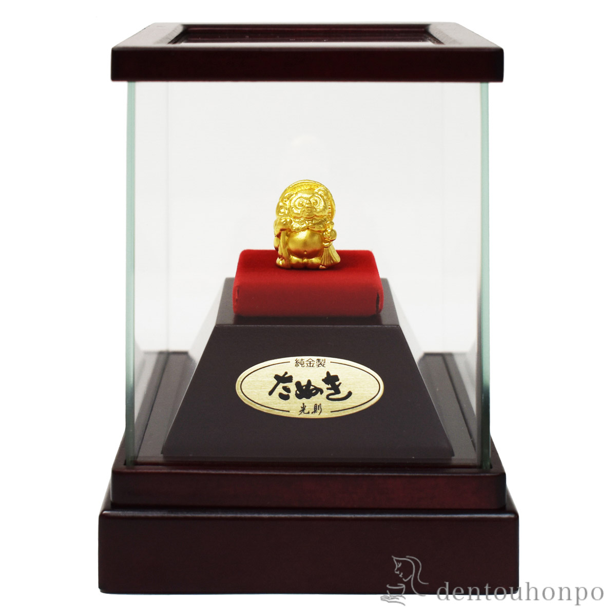 【送料無料】純金 たぬき 2g≪1ヶ月程で出荷予定≫ ( 高級 コレクション 美術品 工芸品 伝統 東京銀器（金工芸） )