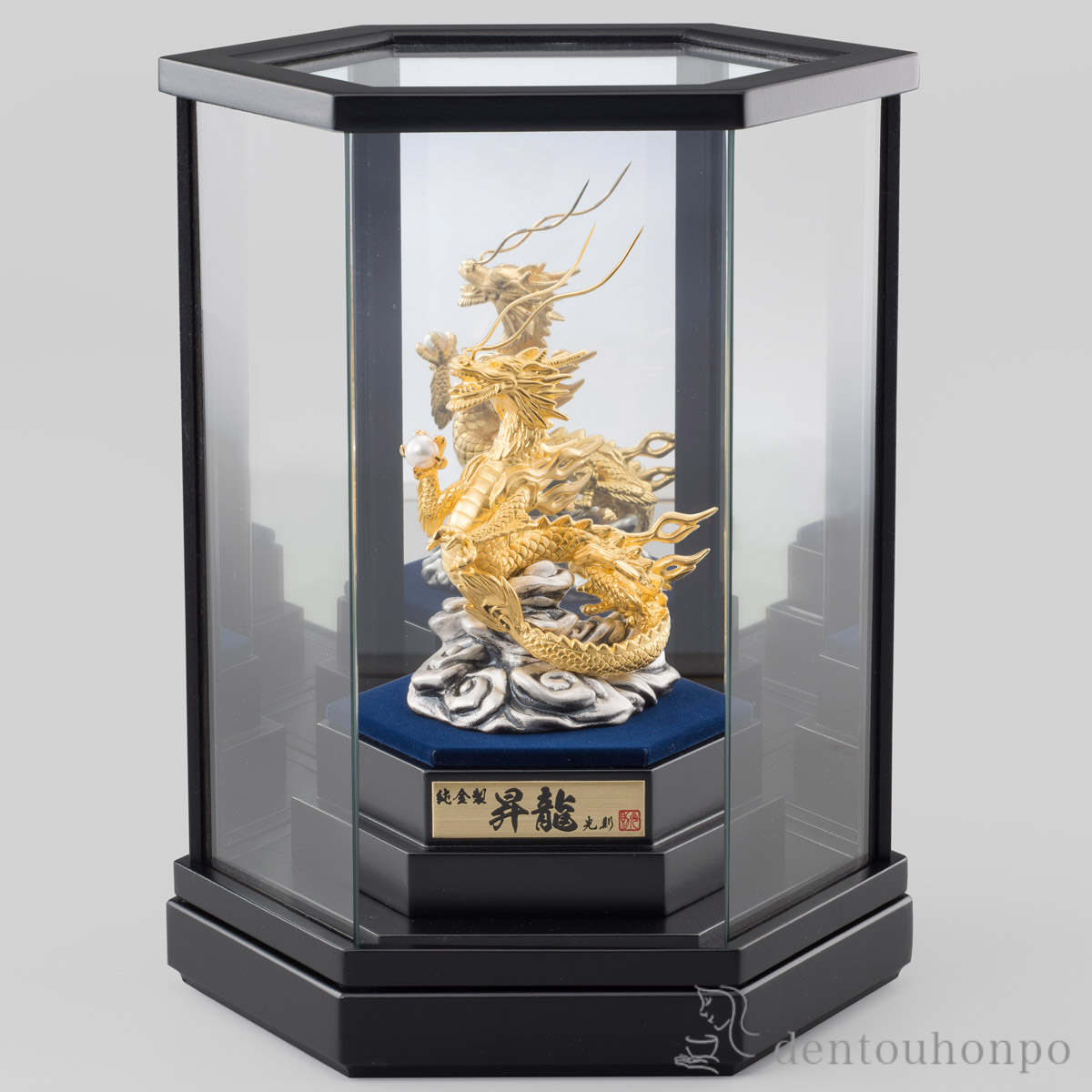 【送料無料】純金 昇龍 B 純金30g≪1ヶ月程で出荷予定≫ ( 高級 コレクション 美術品 工芸品 伝統 東京銀器（金工芸） )