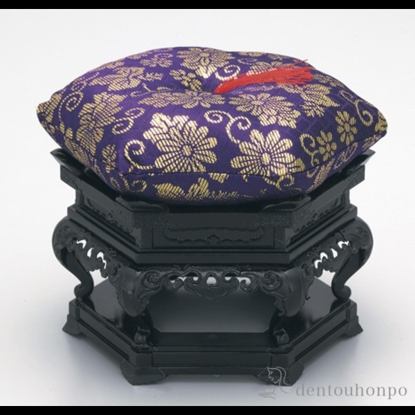 【送料無料】六角りん台 うるみ色 4.0号≪在庫確認後、1~3営業日で出荷≫ ( 木札名入れ有料 神具 仏具 ブランド おすすめ 人気 高岡銅器 )