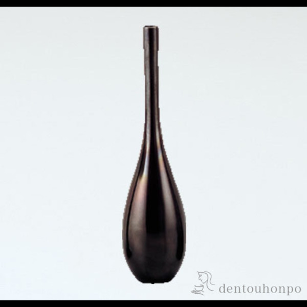 【送料無料】銅製花器 曽呂利 腰黒 9号≪在庫確認後、1~3営業日で出荷≫ ( 茶器 抹茶 湯沸かし 茶室 人気 高岡銅器 )