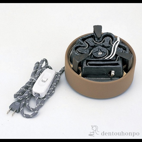 【送料無料】風炉用炭型ヒーター F415≪在庫確認後、1~3営業日で出荷≫ ( 茶器 抹茶 湯沸かし 茶室 人気 高岡銅器 )