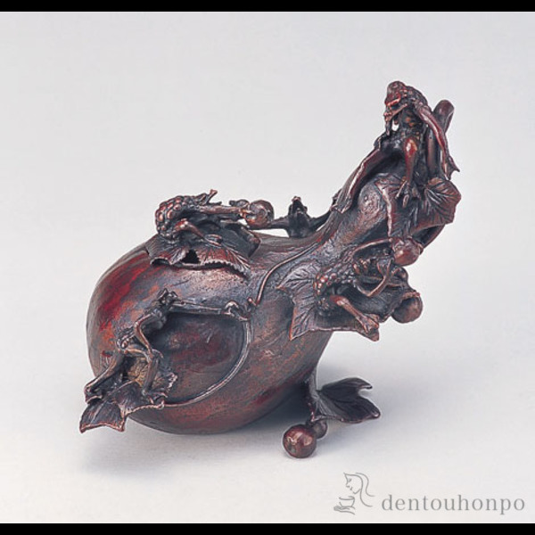 【送料無料】銅製 好日香炉≪在庫確認後、1~3営業日で出荷≫ ( お香 線香 リラックス 仏具 人気 高岡銅器 )