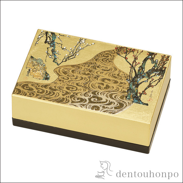 名刺入れ 光琳梅≪在庫確認後、1~3営業日で出荷≫ ( メンズ レディース 名刺ケース カードケース 女性 山中漆器 )