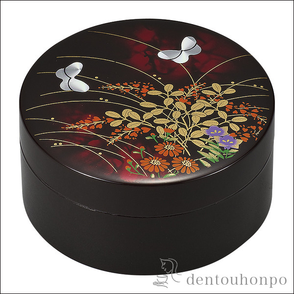 アクセサリーケース みやび野 3号≪在庫確認後、1~3営業日で出荷≫ ( 名入れ有料 アクセサリー入れ 収納ボックス ケース お祝い 女性 山中漆器 )