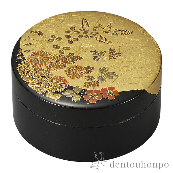 アクセサリーケース はなの 3号≪売り切れました≫ ( 名入れ有料 アクセサリー入れ 収納ボックス ケース BOX 宝物 山中漆器 )