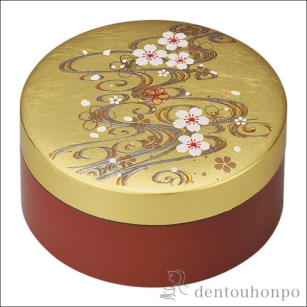 アクセサリーケース 桜川 3号≪在庫確認後、1~3営業日で出荷≫ ( 名入れ有料 アクセサリー入れ 収納ボックス ケース BOX 宝物 山中漆器 )