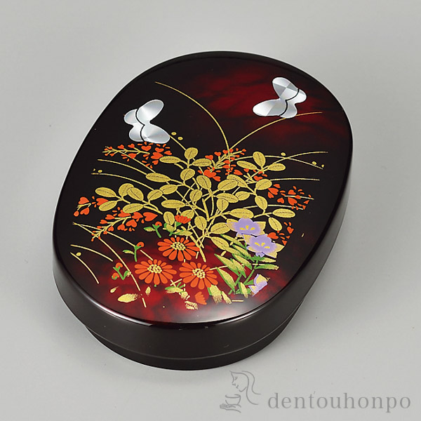 小判小物入れ みやび野≪在庫確認後、1~3営業日で出荷≫ ( 名入れ有料 母の日 プレゼント 初任給 アクセサリー入れ 収納ボックス ケース お祝い 女性 山中漆器 )