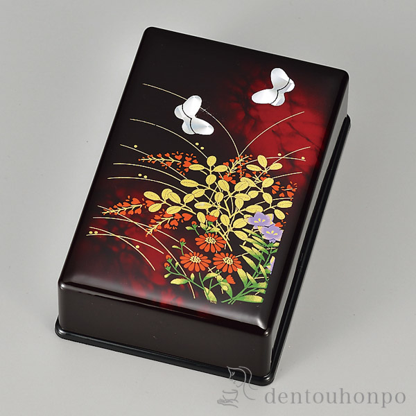 名刺入れ みやび野≪在庫確認後、1~3営業日で出荷≫ ( メンズ レディース 名刺ケース お祝い 女性 山中漆器 )