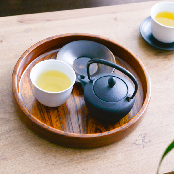 【送料無料】茶盆 欅 すり漆 9号≪在庫確認後、1~3営業日で出荷≫ ( ランチョンマット コーディネート 和食 洋食 おすすめ 山中漆器 )