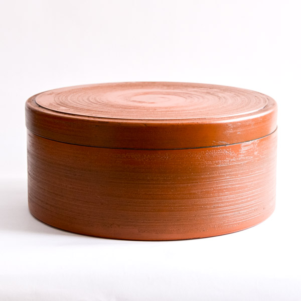 【送料無料】茶櫃 刷毛錆 根来 11号≪在庫確認後、1~3営業日で出荷≫ ( 茶びつ 茶道具 お茶 入れ物 おすすめ 山中漆器 )