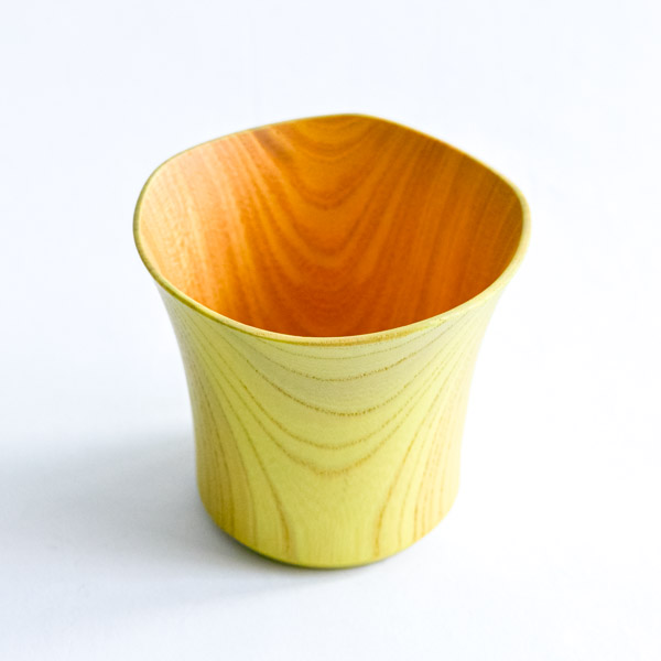 カップ 彩いろ うぐいす≪在庫確認後、1~3営業日で出荷≫ ( 焼酎グラス ビアカップ ビールグラス フリーカップ グラス 山中漆器 )