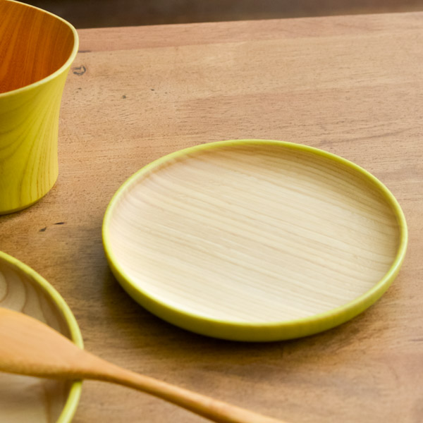 【送料無料】皿 彩いろ うぐいす 小≪在庫確認後、1~3営業日で出荷≫ ( セット 醤油皿 豆皿 和食 洋食 山中漆器 )