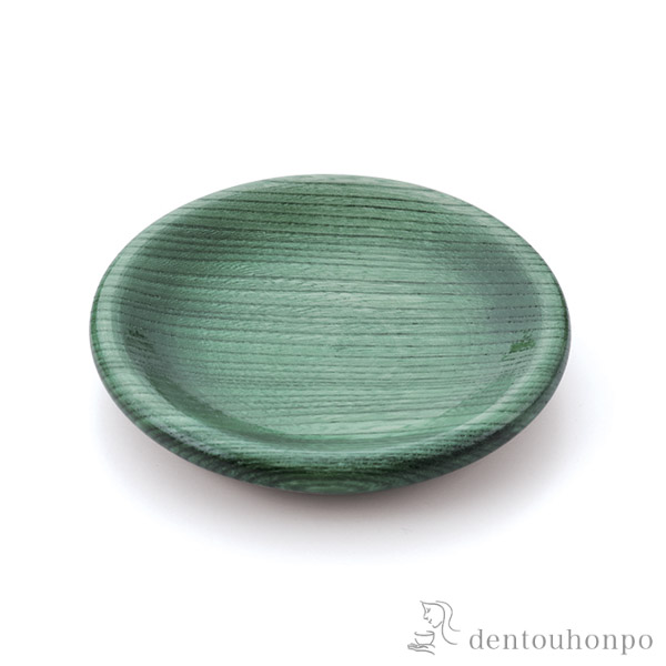 豆皿 栓3.5豆皿　Colorful グリーン≪在庫確認後、1~3営業日で出荷≫ ( セット 醤油皿 豆皿 和食 洋食 山中漆器 )