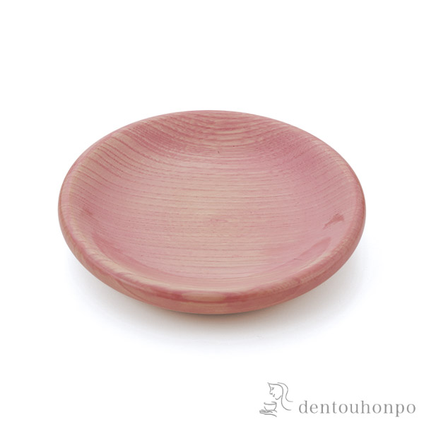 豆皿 栓3.5豆皿　Colorful ピンク≪在庫確認後、1~3営業日で出荷≫ ( セット 醤油皿 豆皿 和食 洋食 山中漆器 )