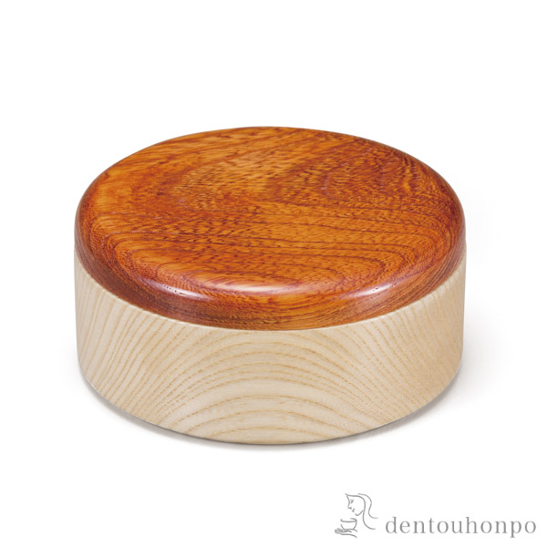 【送料無料】蓋物 Colorful BOX オレンジ 本体ナチュラルシャイン≪在庫確認後、1~3営業日で出荷≫ ( スプーン はちみつ 和食 中華 食器 山中漆器 )