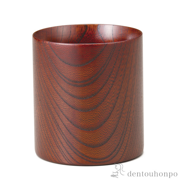 マグカップ 欅 Mug　Cup レッド　≪在庫確認後、1~3営業日で出荷※5／8以降≫ ( 初任給 プレゼント 母の日 プレゼント デザイン マグ オリジナル タンブラー 山中漆器 )