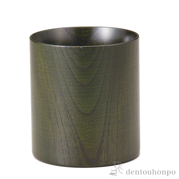 マグカップ 欅 Mug　Cup グリーン　≪在庫確認後、1~3営業日で出荷≫ ( プレゼント デザイン マグ オリジナル タンブラー 山中漆器 )