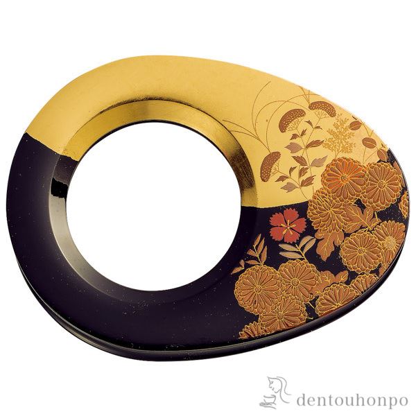 【送料無料】漆芸ルーペ はなの≪注文後に商品取り寄せ、後日納期連絡致します≫ ( 名入れ有料 退職祝い 定年 ライト付き LED 読書 携帯 人気 山中漆器 )