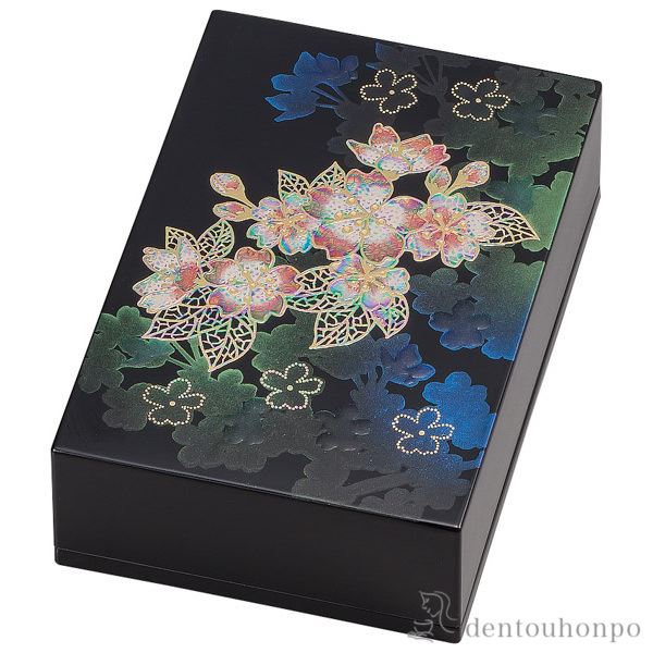 名刺入 輝桜≪在庫確認後、1~3営業日で出荷≫ ( 名入れ有料 退職祝い 定年 メンズ レディース 名刺ケース カードケース 女性 山中漆器 )