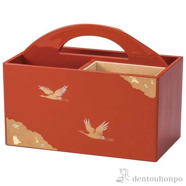 【送料無料】リモコンBOX 光輝 洗朱≪在庫確認後、1~3営業日で出荷≫ ( 名入れ有料 アクセサリー入れ 収納ボックス ケース BOX 宝物 山中漆器 )