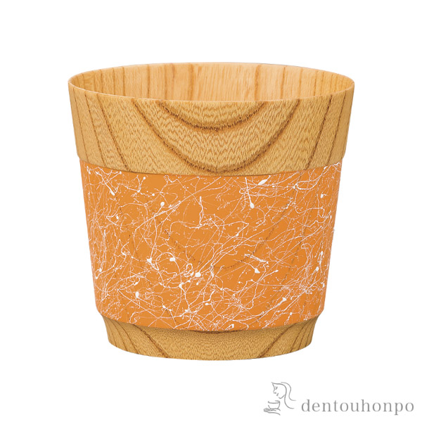 フリーカップ 橙≪在庫確認後、1~3営業日で出荷≫ ( 名入れ有料 焼酎グラス ビアカップ ビールグラス フリーカップ グラス 山中漆器 )