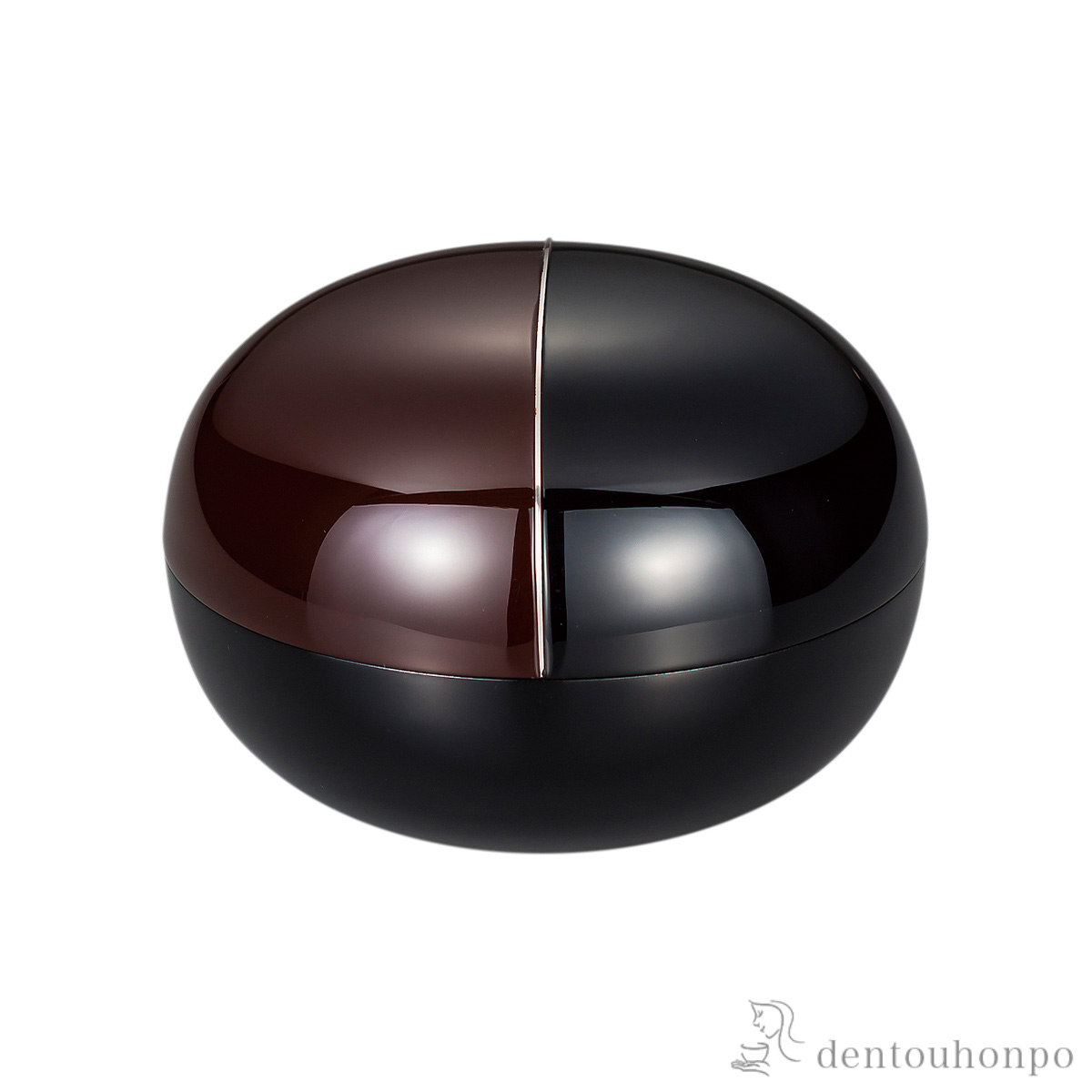 【送料無料】木製 ぼんぼん入れ 銀彩 うるみ （小）≪在庫確認後、1~3営業日で出荷≫ ( アクセサリー入れ 収納ボックス ケース BOX 宝物 山中漆器 )