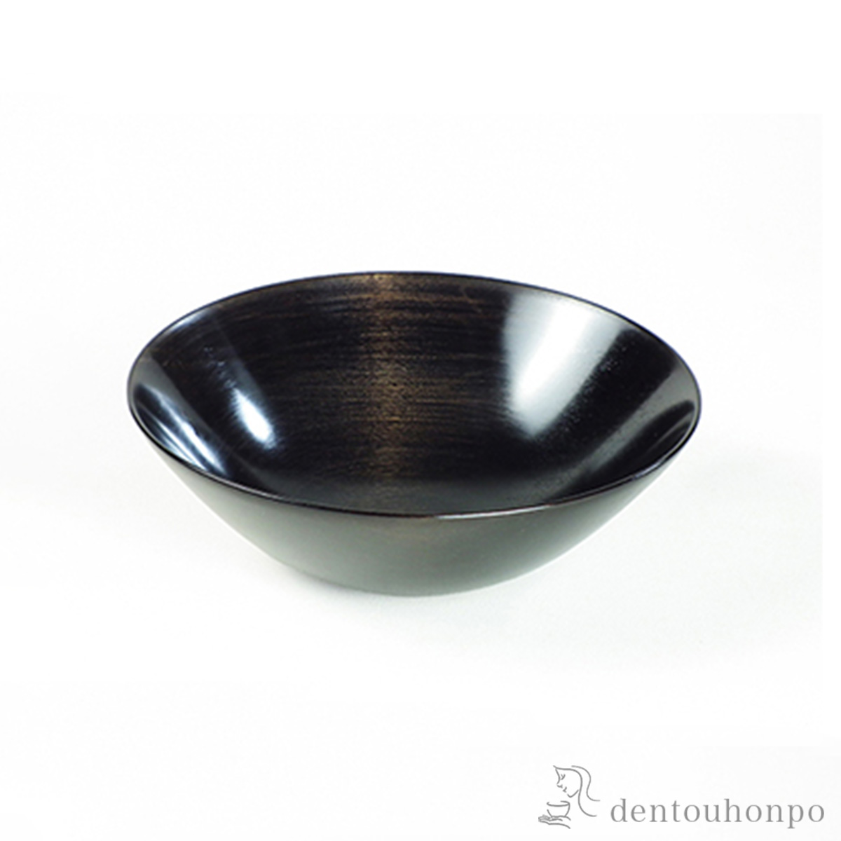 木製背高うす鉢 神代色 150mm≪在庫確認後、7営業日程で出荷≫ ( 和食 食器 おつまみ 朝食 煮物 山中漆器 )